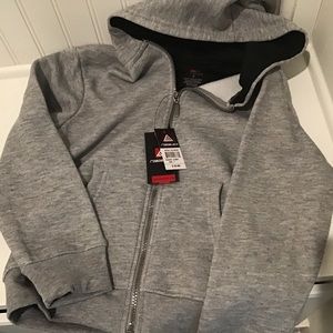 Hoodie Jacket, Boy Size 7. Gray NWT